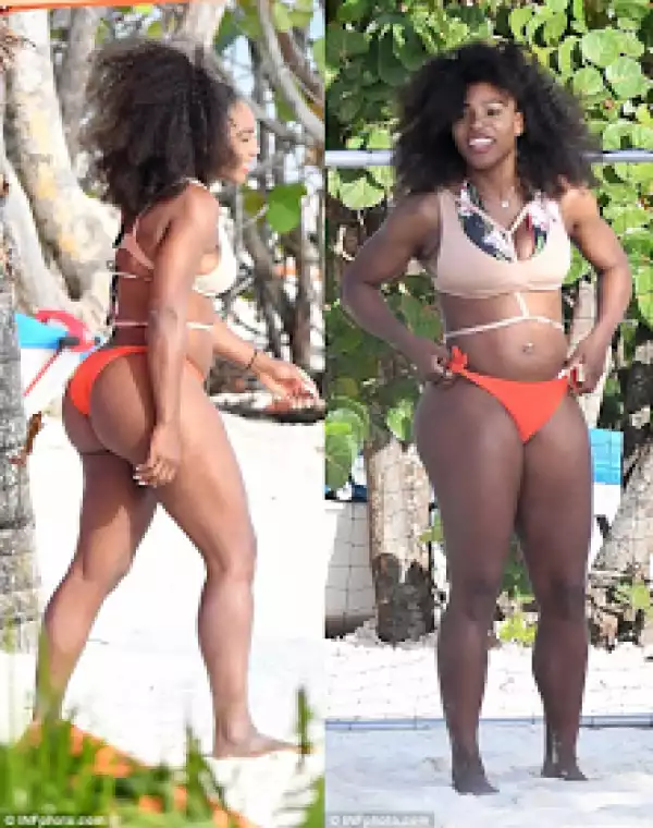 Serena Williams puts her hot body on display in Bahamas